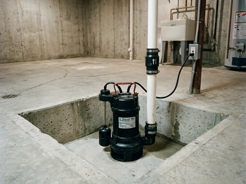 Sump Pump Installation Plumber in Coralville, IA